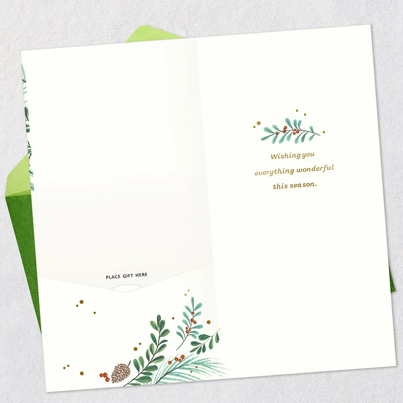 Wonder and Joy Money Holder Holiday Card for only USD 2.99 | Hallmark