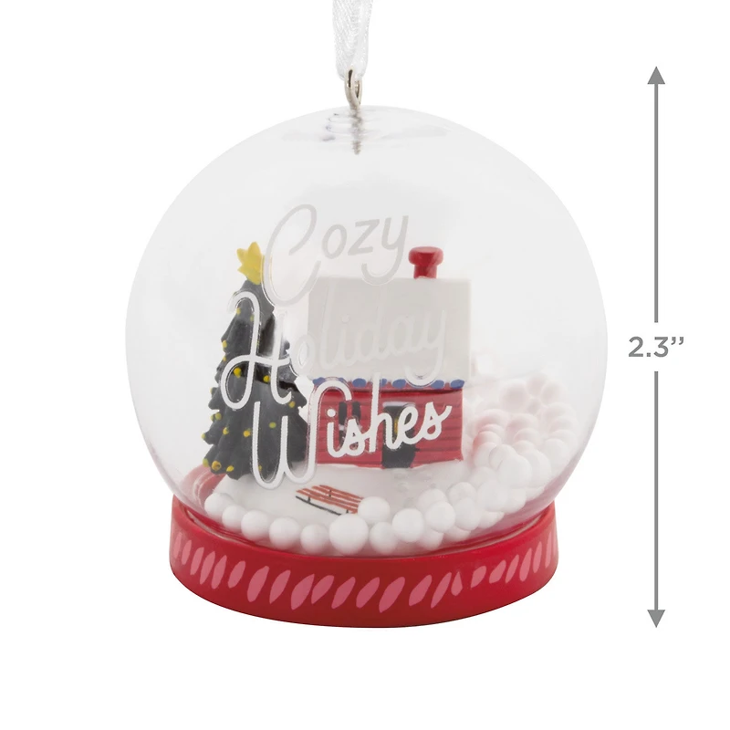 Cozy Holiday Wishes Snow Globe Hallmark Ornament for only USD 14.99 | Hallmark