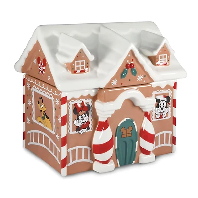 Disney Mickey Mouse and Friends Gingerbread House Cookie Jar With Music for only USD 89.99 | Hallmark