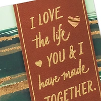 Love the Life We’ve Made Together Anniversary Card for Him for only USD 7.99 | Hallmark