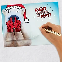 Picking Your Present Funny Pop-Up Christmas Card for only USD 6.59 | Hallmark