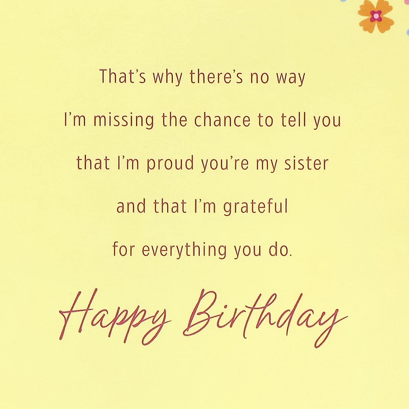 You're the Best Sister a Sister Could Have Birthday Card for only USD 7.99 | Hallmark