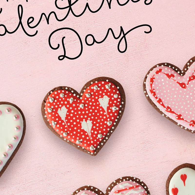 Heart Cookies Simple Joys Happy Valentine's Day Card for only USD 2.99 | Hallmark