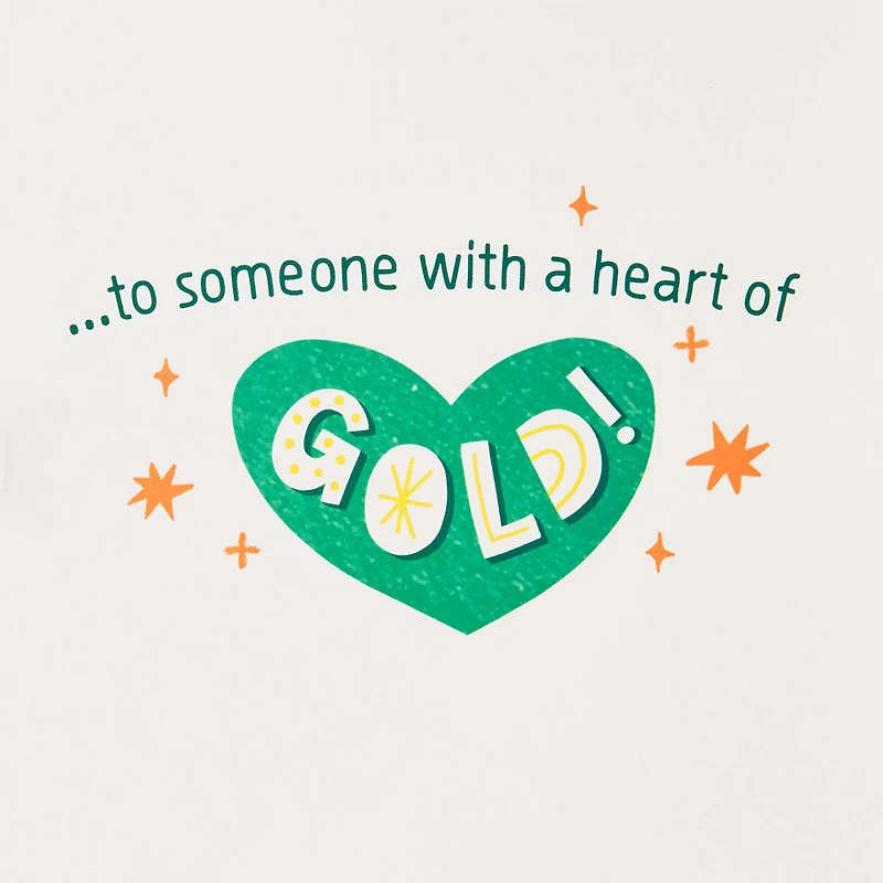 You Have a Heart of Gold Musical St. Patrick's Day Card for only USD 6.99 | Hallmark