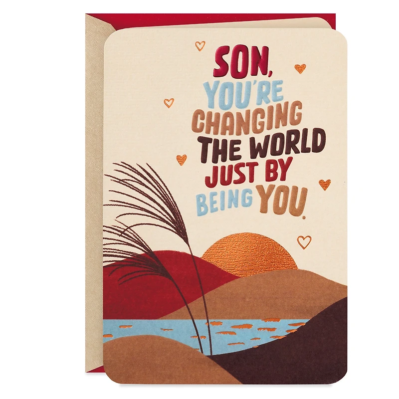 You're Changing the World Valentine's Day Card for Son for only USD 5.59 | Hallmark