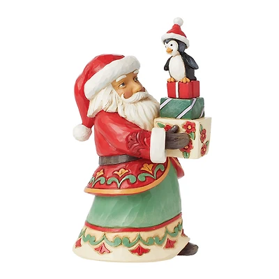 Jim Shore Santa With Presents Figurine, 6" for only USD 35.99 | Hallmark