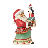 Jim Shore Santa With Presents Figurine, 6" for only USD 35.99 | Hallmark