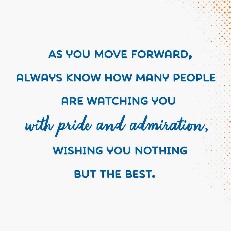 Many Are Watching With Pride and Admiration Master's Degree Graduation Card for only USD 2.99 | Hallmark