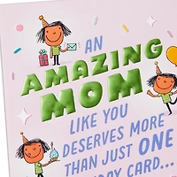 You Deserve More Than Just One Card Funny Birthday Card for Mom for only USD 6.59 | Hallmark
