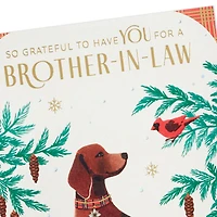 So Grateful for You Christmas Card for Brother-in-Law for only USD 4.59 | Hallmark