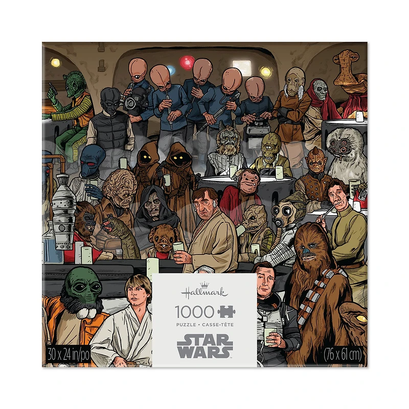 Star Wars™ Mos Eisley Cantina 1000-Piece Jigsaw Puzzle for only USD 24.99 | Hallmark