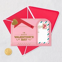 Sending Love Your Way Paper Craft Valentine's Day Card With Mini Card for only USD 5.99 | Hallmark
