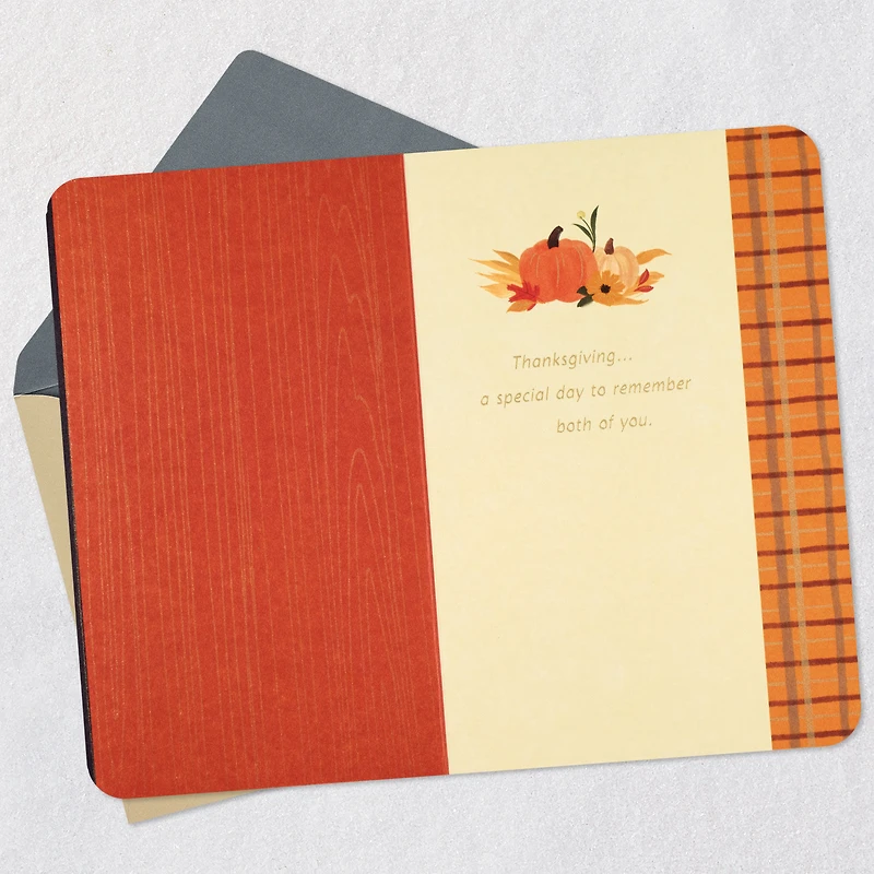 A Special Day to Feel Grateful Thanksgiving Card for Both for only USD 4.59 | Hallmark