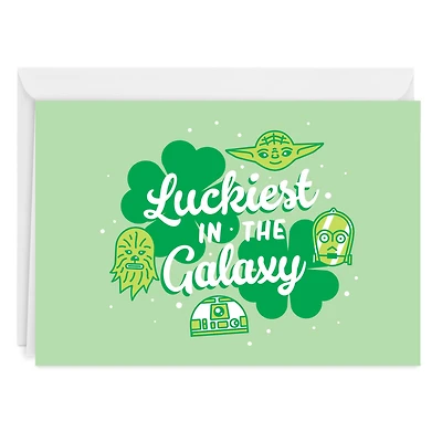 Star Wars™ Luckiest in the Galaxy Custom St. Patrick's Day Card for only USD 4.99 | Hallmark