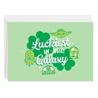 Star Wars™ Luckiest in the Galaxy Custom St. Patrick's Day Card for only USD 4.99 | Hallmark