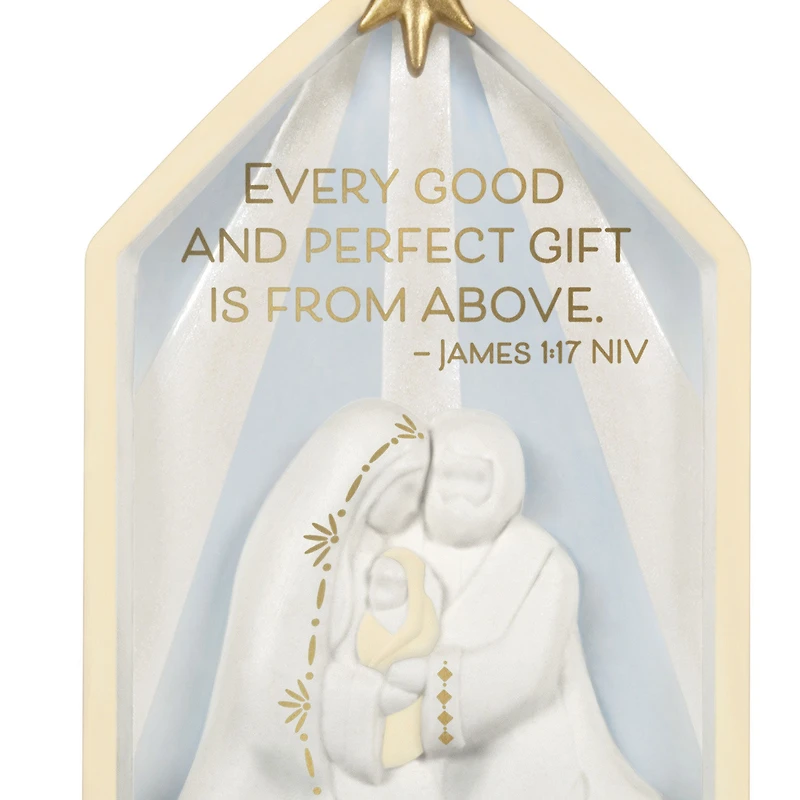 Gift From Above Nativity Porcelain Ornament for only USD 30.99 | Hallmark