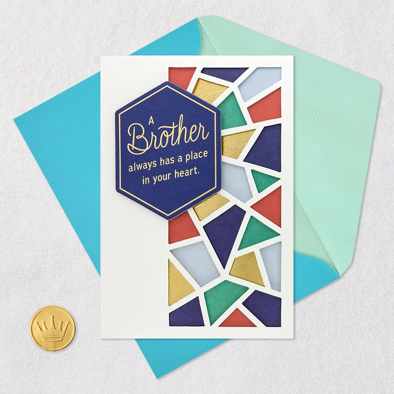 You'll Always Have a Place in My Heart Birthday Card for Brother for only USD 7.99 | Hallmark