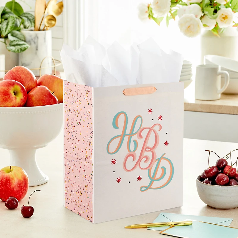 13" Pastel HBD Large Gift Bag for only USD 4.99 | Hallmark