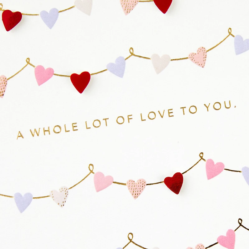A Whole Lot of Love to You Valentine's Day Card for only USD 6.59 | Hallmark