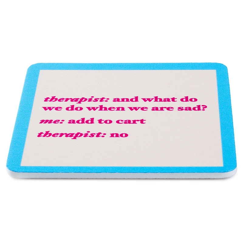 Drinks on Me Add to Cart Funny Coaster for only USD 4.99 | Hallmark