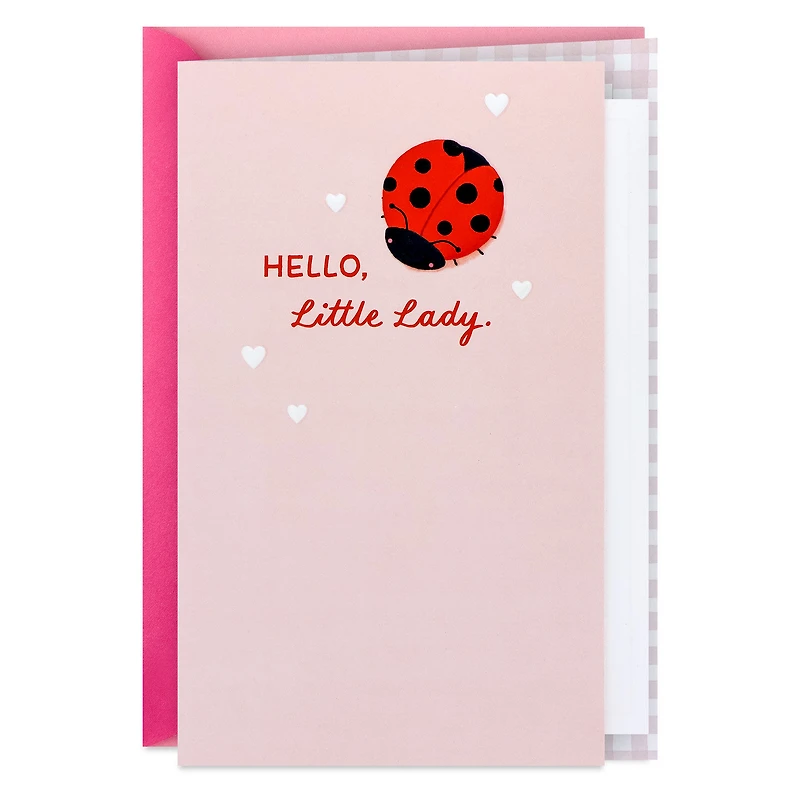 Little Ladybug New Baby Card for Girl for only USD 5.59 | Hallmark