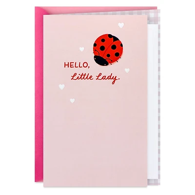 Little Ladybug New Baby Card for Girl for only USD 5.59 | Hallmark