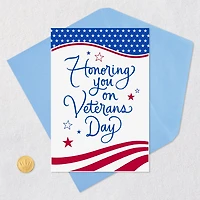 Honoring You Veterans Day Card for only USD 0.99 | Hallmark