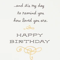 Peanuts® Snoopy It's Your Day Birthday Card for Mom for only USD 4.59 | Hallmark