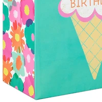 Flowers and Ice Cream 2-Pack Birthday Gift Bag Bundle for only USD 8.99 | Hallmark