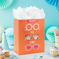 13" Fun Sunnies on Orange Large Gift Bag for only USD 4.49 | Hallmark