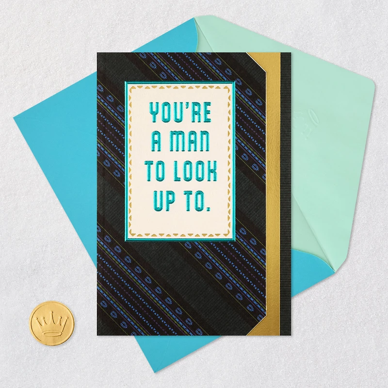 You're a Man To Look Up To Birthday Card for Him for only USD 4.99 | Hallmark