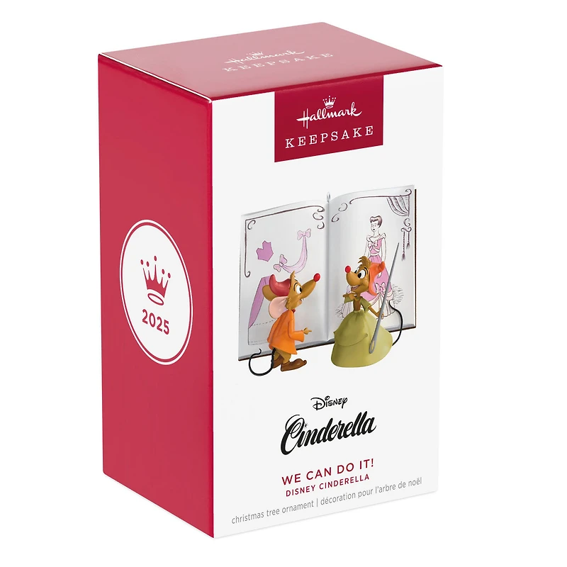 Disney Cinderella We Can Do It! Ornament for only USD 28.99 | Hallmark