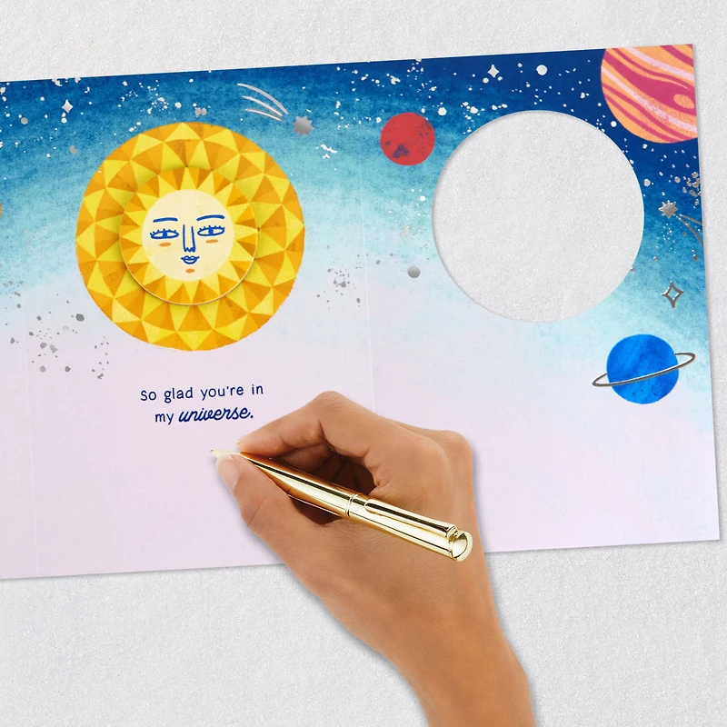 Glad You're in My Universe Birthday Card for only USD 7.99 | Hallmark