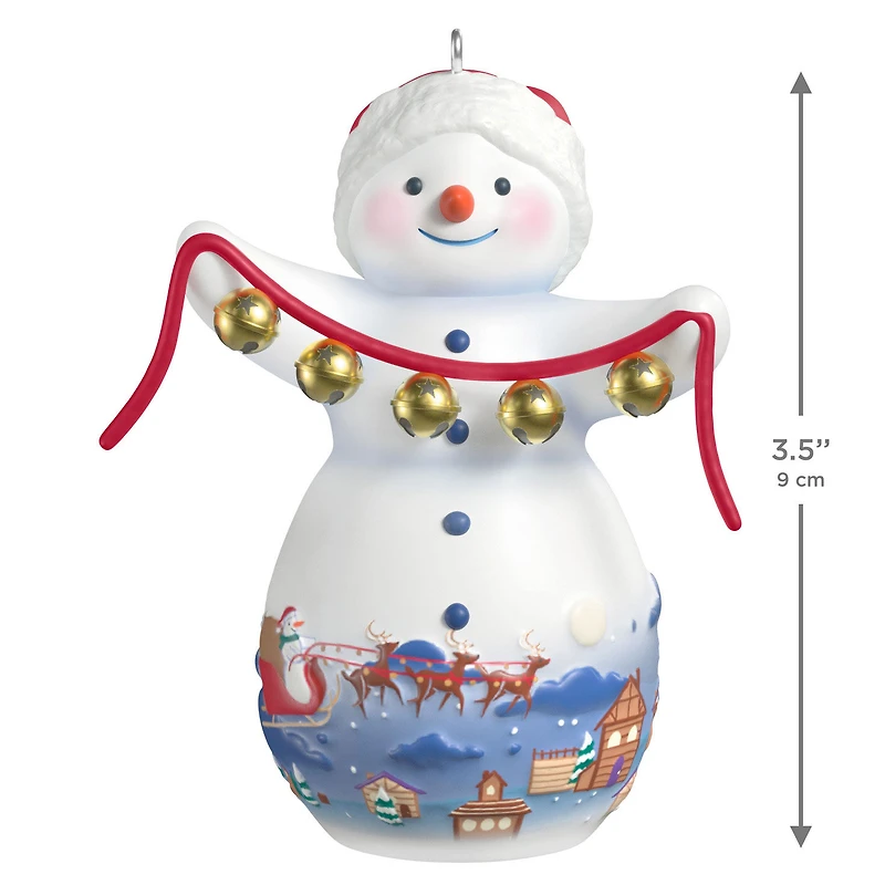 Snowtop Lodge Belle V. Holliday Porcelain Ornament for only USD 28.99 | Hallmark