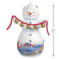 Snowtop Lodge Belle V. Holliday Porcelain Ornament for only USD 28.99 | Hallmark
