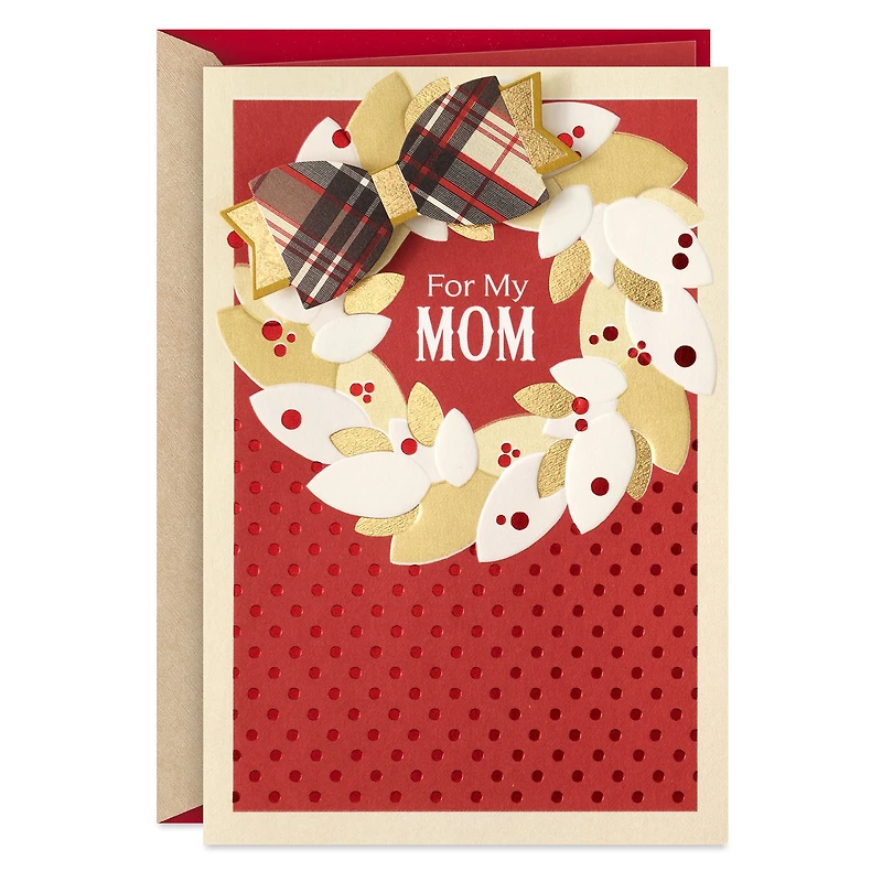 Extra Loved and Appreciated Christmas Card for Mom for only USD 5.99 | Hallmark