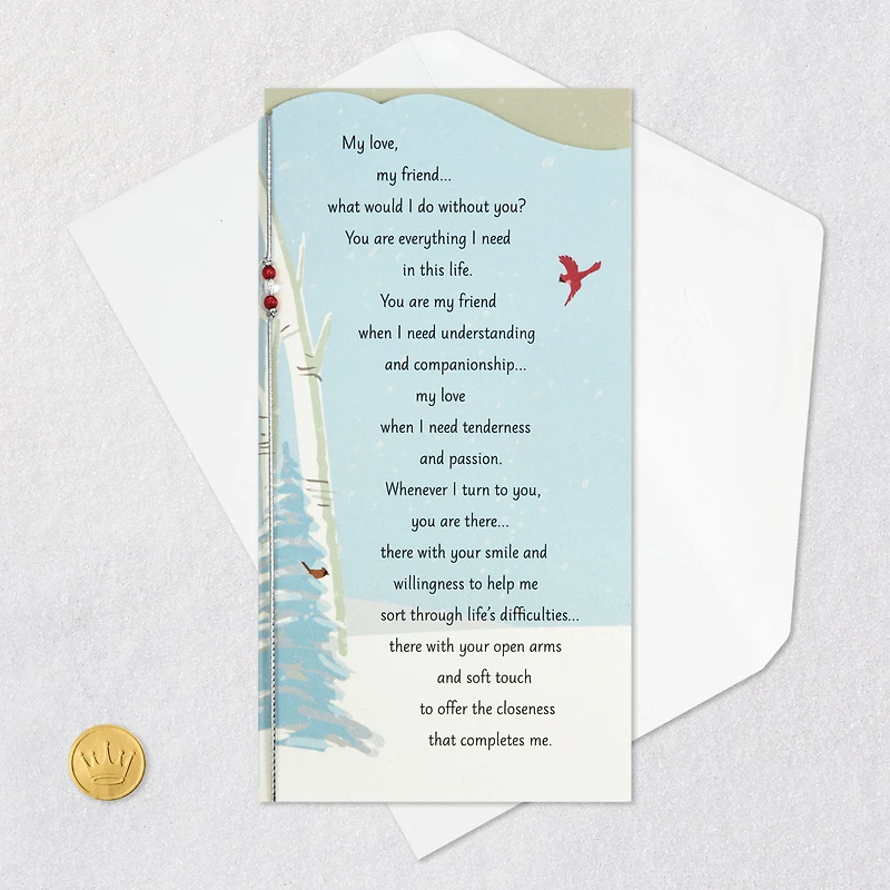 My Love, My Friend Romantic Christmas Card for only USD 5.59 | Hallmark