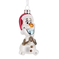 Disney Frozen Holiday Olaf Glass Hallmark Ornament for only USD 11.49 | Hallmark