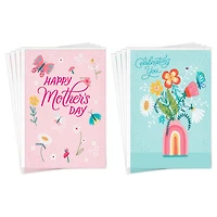 Butterflies and Flowers Mother's Day Cards, Pack of 8 for only USD 7.99 | Hallmark