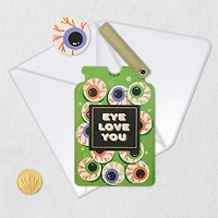 Eye Love You Paper Craft Halloween Card With Mini Card for only USD 5.99 | Hallmark