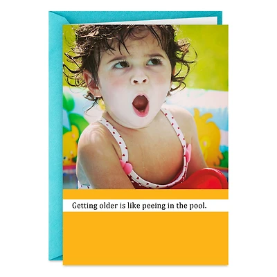 Maybe Nobody Will Notice Funny Birthday Card for only USD 3.99 | Hallmark