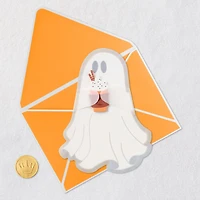 Ghost with Pumpkin Latte Paper Craft Halloween Card for only USD 5.99 | Hallmark