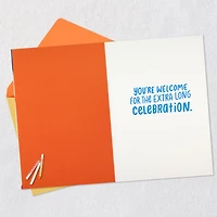 The Celebration Isn't Over Yet Belated Birthday Card for only USD 2.99 | Hallmark