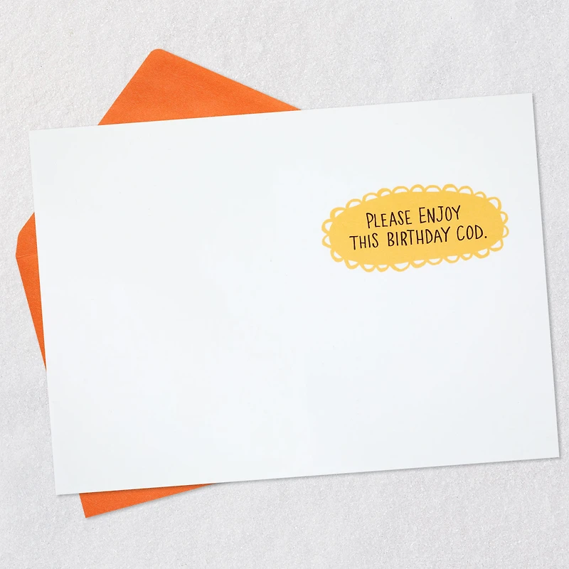 Enjoy This Birthday Cod Funny Birthday Card for only USD 4.49 | Hallmark