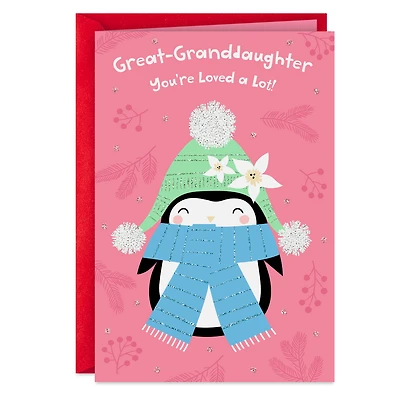 Oh, So Cute and Loved Christmas Card for Great-Granddaughter for only USD 2.00 | Hallmark