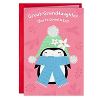 Oh, So Cute and Loved Christmas Card for Great-Granddaughter for only USD 2.00 | Hallmark