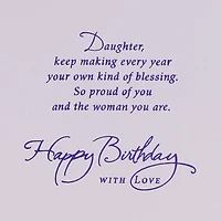 Make Every Year Your Own Kind of Blessing Birthday Card for Daughter for only USD 5.59 | Hallmark