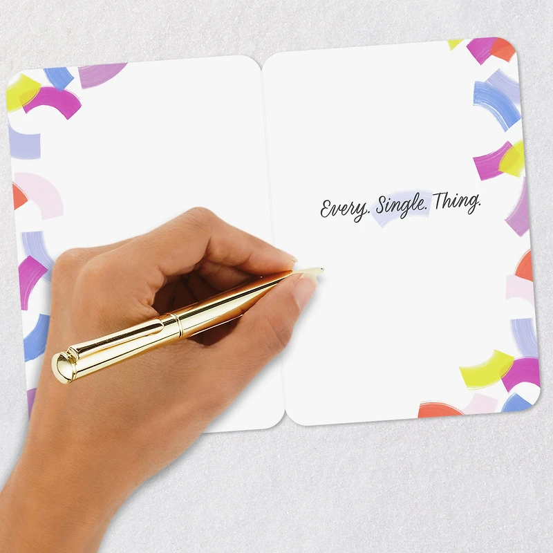 I Love Every Single Thing About You Card for only USD 2.99 | Hallmark