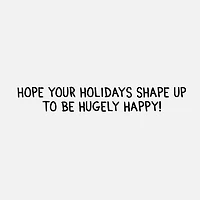 Buff Snowman Funny Christmas Card for only USD 3.49 | Hallmark