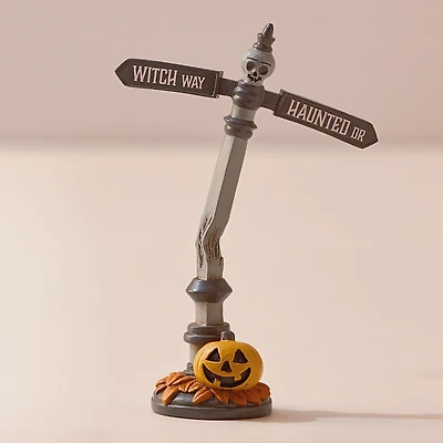 Hauntsville Collection Street Sign Tabletop Decoration, 4.25" for only USD 19.99 | Hallmark